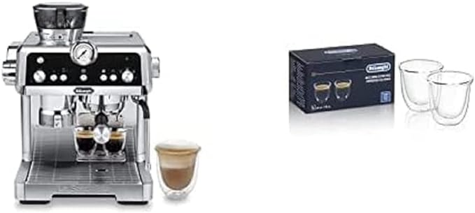 De'Longhi La Specialista Prestigio EC 9355.M – Espresso Siebträgermaschine, Espressomaschine mit integriertem Mahlwerk und professioneller Milchschaumdüse, edelstahl