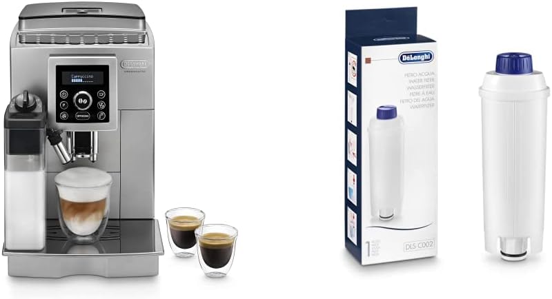 De’Longhi Perfecta Evo ESAM420.40.B Kaffeevollautomat mit LatteCrema Milchsystem, Cappuccino & Espresso auf Knopfdruck, großes LCD-Farbdisplay, Kaffeekannenfunktion, 0.25 kilograms, schwarz