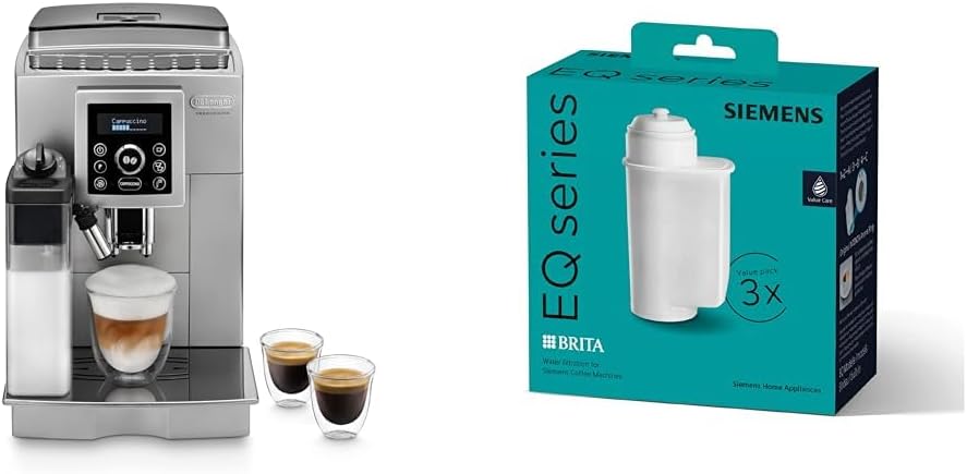 De’Longhi Perfecta Evo ESAM420.40.B Kaffeevollautomat mit LatteCrema Milchsystem, Cappuccino & Espresso auf Knopfdruck, großes LCD-Farbdisplay, Kaffeekannenfunktion, 0.25 kilograms, schwarz