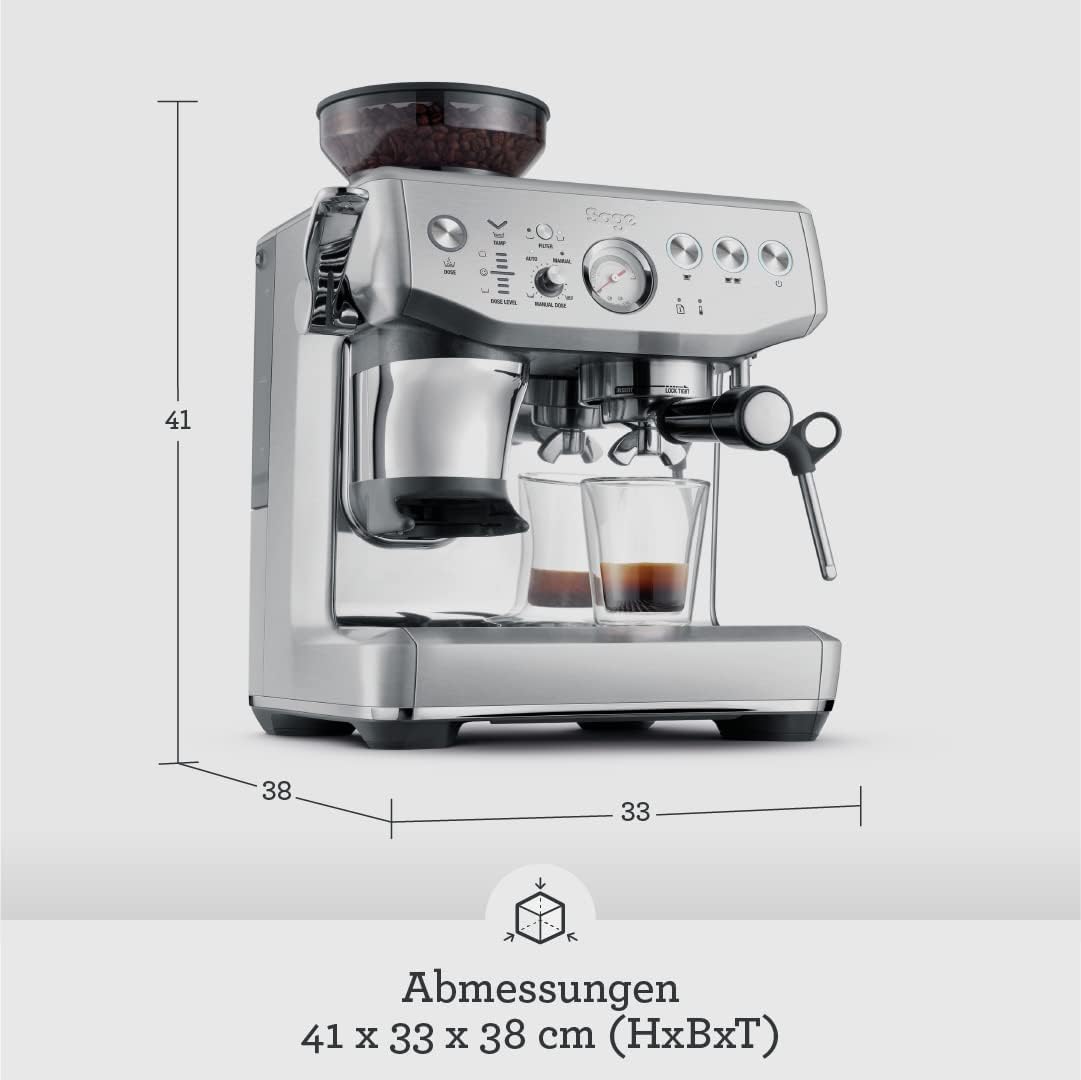 Sage - The Barista Express Impress, Gebürsteter Edelstahl