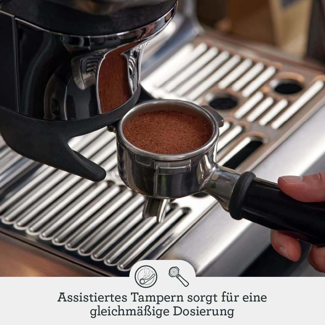 Sage - The Barista Express Impress, Gebürsteter Edelstahl