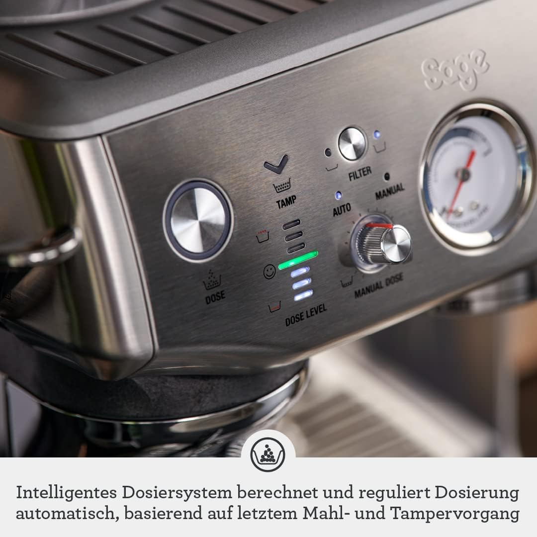 Sage - The Barista Express Impress, Gebürsteter Edelstahl