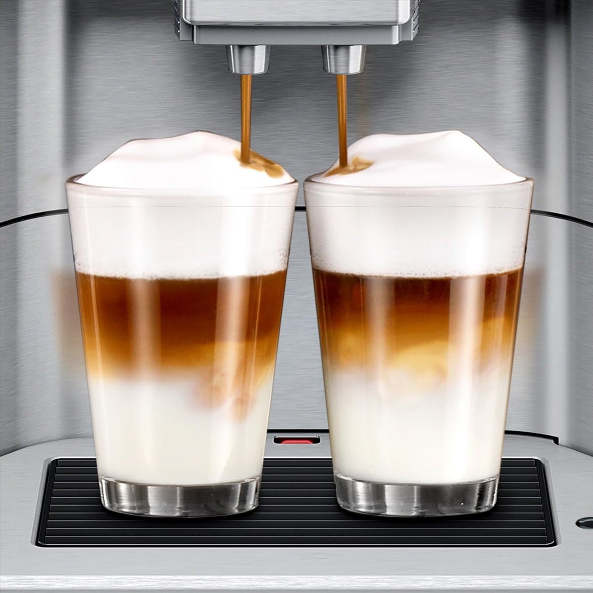 Siemens Kaffeevollautomat EQ.6 plus s700 TE657503DE, 1500 W, edelstahl & BRITA Intenza Wasserfilter TZ70033A,verringert den Kalkgehalt des Wassers,reduziert geschmacksstörende Stoffe,weiß,3 Stück