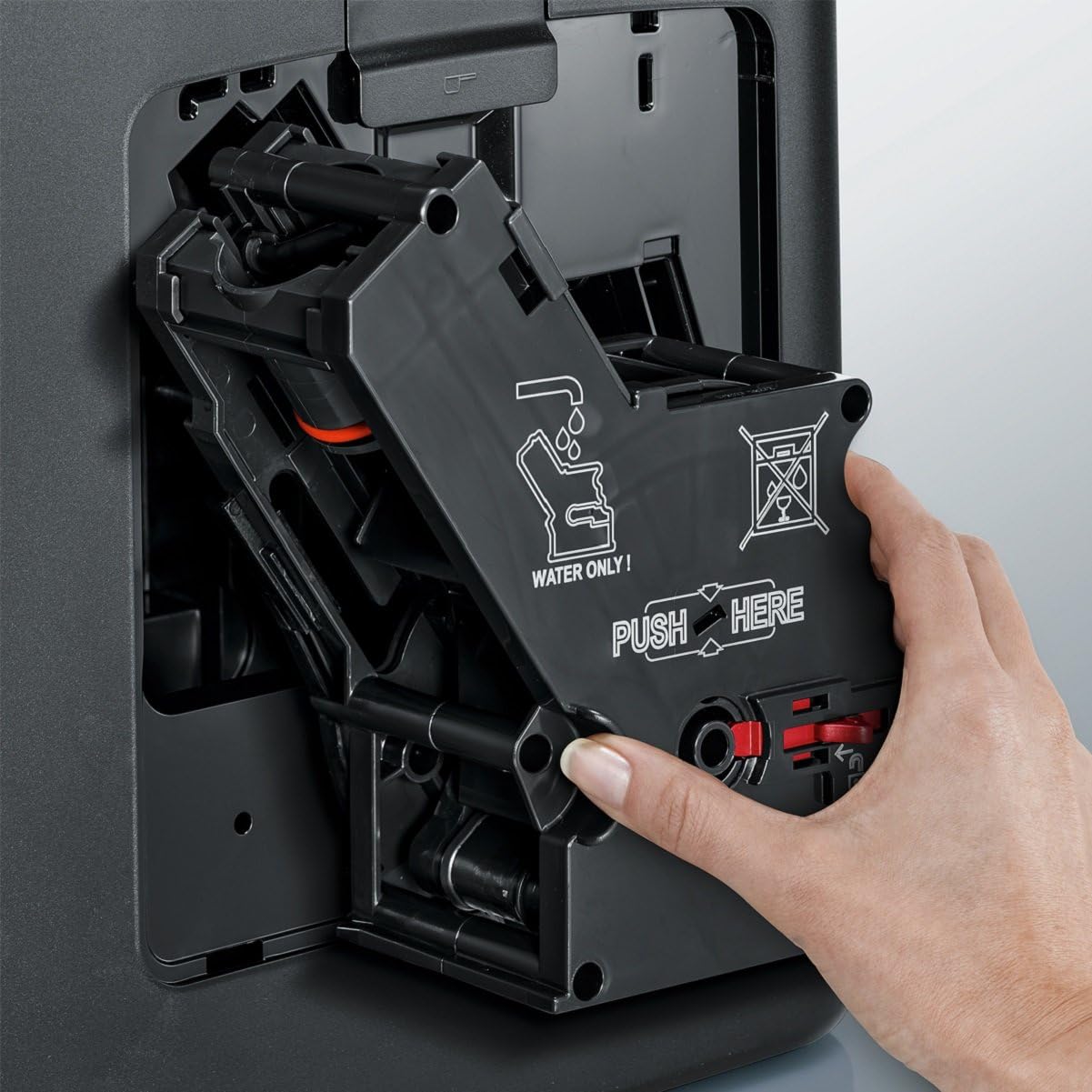 Siemens Kaffeevollautomat EQ.6 plus s700 TE657503DE, 1500 W, edelstahl & BRITA Intenza Wasserfilter TZ70033A,verringert den Kalkgehalt des Wassers,reduziert geschmacksstörende Stoffe,weiß,3 Stück