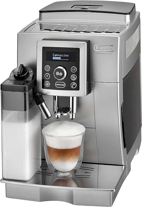De’Longhi Perfecta Evo ESAM420.40.B Kaffeevollautomat mit LatteCrema Milchsystem, Cappuccino & Espresso auf Knopfdruck, großes LCD-Farbdisplay, Kaffeekannenfunktion, 0.25 kilograms, schwarz
