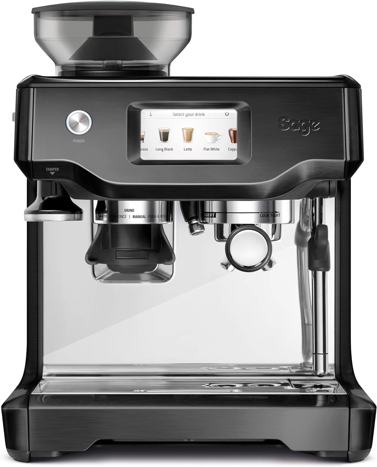 Sage - The Barista Touch, Gebürsteter Edelstahl